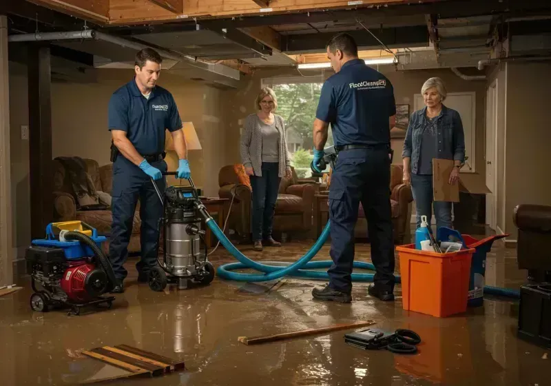 Basement Water Extraction and Removal Techniques process in Robersonville, NC