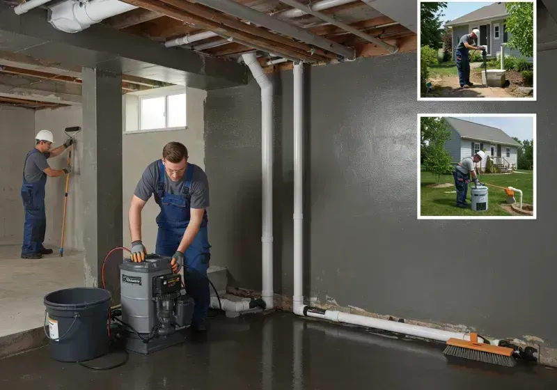 Basement Waterproofing and Flood Prevention process in Robersonville, NC